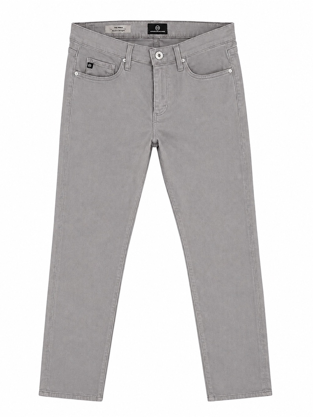 AG Adriano Goldschmmied Slim Straight Light Grey Jeans